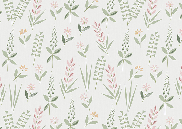 Woodland Phlox, Eostre - Roller Blind - Image 6